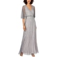 thumbnail image 1 of Adrianna Papell Robe à Paillettes pour Femmes, Gris, 8, 1 of 2