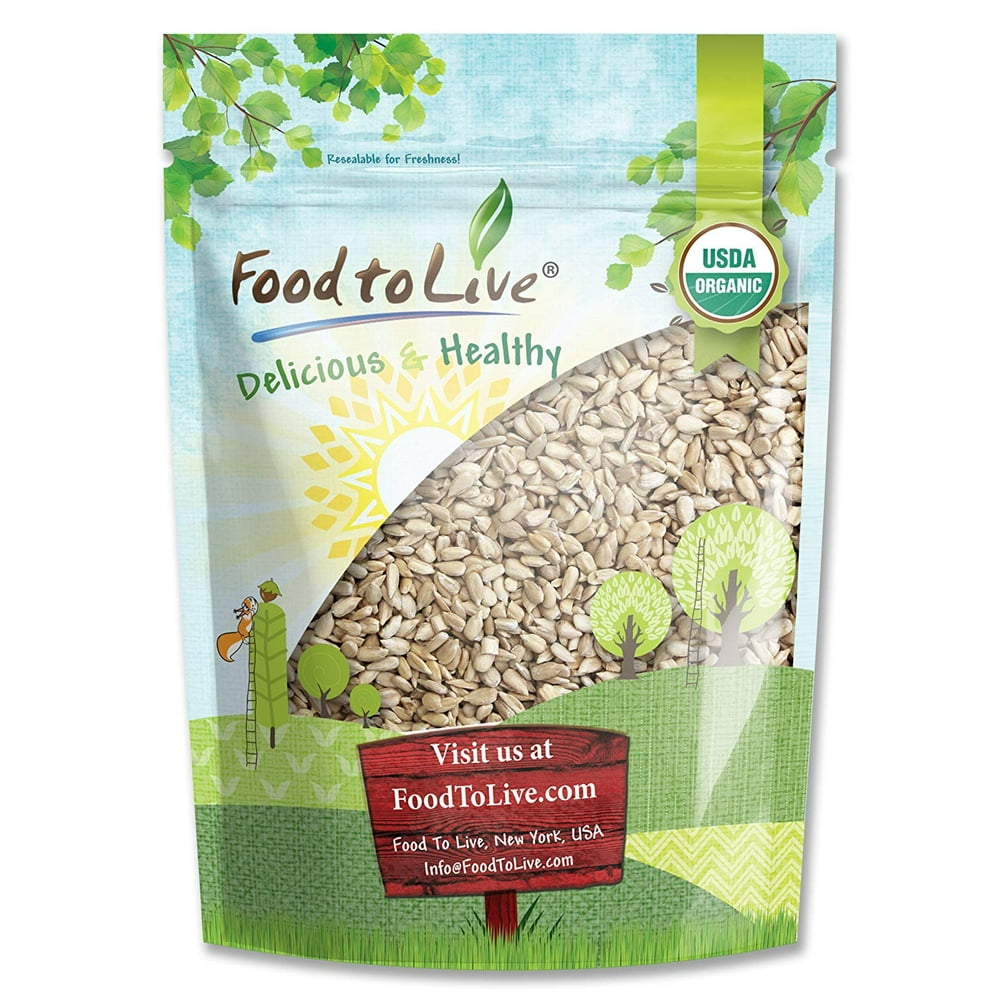 Food To Live Â® Organic Sunflower Seeds (Raw, No Shell) (1 Pound