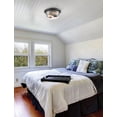 thumbnail image 2 of 9712-MB Millennium Lighting Ashford - 2 Light Flush Mount-6 Inch Tall and 13 Inch Wide-Matte Black Finish, 2 of 12