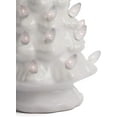 thumbnail image 6 of Milltown Merchants Multicolor Light Small Christmas Tree, Ceramic White, 6.75", 6 of 7