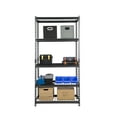 thumbnail image 4 of Pachira 36"W x 18"D x 72"H 5-Shelf Steel Shelving, Black, 4 of 10