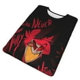 thumbnail image 3 of Unisex Hazbin Hotel 3d Graphic Print Shirts For Mens Womens Casual Short Sleeve Tee Shirts Top, 3 of 7