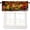 Style-1, variant on Coffee Valance Curtains for Kitchen,Vintage Black Hand Painted Delicious Latte Window Valances Short Panel Blackout Treatment Drapes for Bathroom Bedroom Cafe Restaurant 54x 18 in