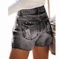 thumbnail image 2 of NECHOLOGY Womens Shorts Shorts Women's Missy Relaxed Fit Avey Knit Waist Cargo Bermuda Short, 2 of 5