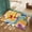 B_R, variant on Colorful Area Rug, 3D Optical lllusion Rug, Modern Bath Rug Abstract Style, Bathroom Rugs Non Slip, Absorbent Doormat for Living Room, Bathroom, Kitchen, Entryway 15.7 x 23.6 Inch, #F