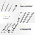 thumbnail image 5 of Kit de herramientas removedor de espinillas para espinillas Comedone Acne Zit Whitehead Eccomum  Espinilla, 5 of 5
