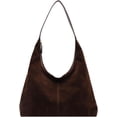 thumbnail image 1 of Bolso de Mano de Gamuza para Mujer, Suede Bags for Women, Suede Purse, Moda Bolso de Mano de Gamuza Bolso Holg, Bolso de Mano Tipo Hobo para Oficina, Bolso de Gamuza sintética, 1 of 4