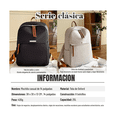 thumbnail image 3 of Mochila Para Laptop Mujer, Antirrobo Malubero Negra, 3 of 5
