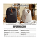 thumbnail image 3 of Mochila Para Laptop Mujer, Antirrobo Malubero Negra, 3 of 5