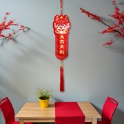 HOMYL 2024 Chinese Dragon New Year Hanging Decoration for Dinning Room Accessories B