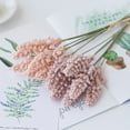thumbnail image 3 of SPRING PARK Artificial Fake Flowers Silk Leaves Floral Bunch Bouquet Leaf Wedding Home Decor, 3 of 7