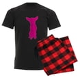 thumbnail image 6 of CafePress - Chihuahua Silhouette Men's Dark Pajamas - Men's Dark Loose Fit Cotton Pajama Set, 6 of 7
