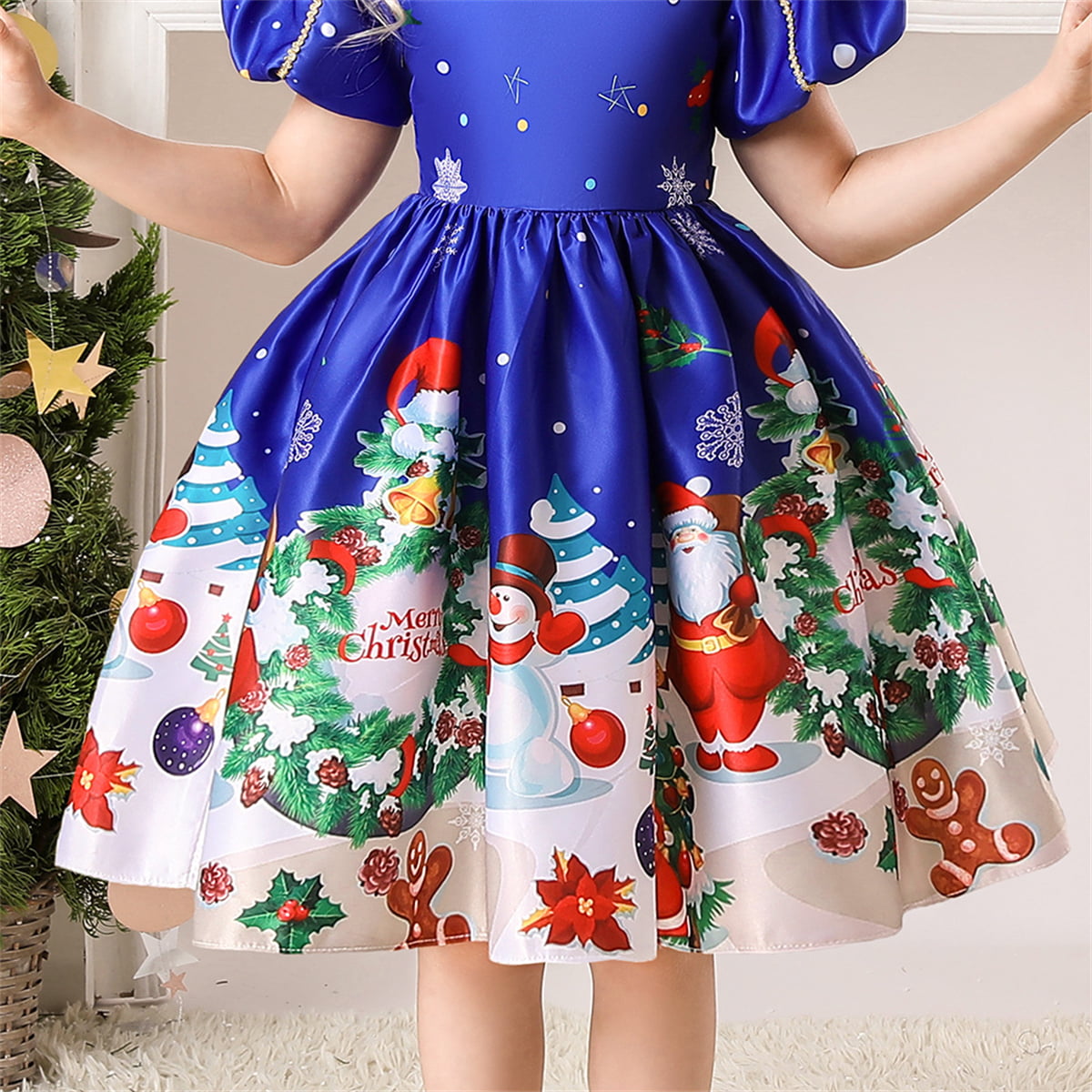 Girls Floral Dress Kids Summer Party Dresses Age 3-9 Years Wedding Holiday Dress 