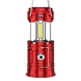 thumbnail image 1 of Gnobogi - Lámpara de camping ligera y brillante para exteriores, para senderismo, COB, recargable vía USB, LED, solar, para patio, jardín, exterior, hogar, en oferta, 1 of 1