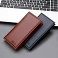 thumbnail image 5 of MUSOIE Long Wallet for Men Bifold RFID Blocking Checkbook Slim Credit Card Holder with Card Slots, 5 of 5
