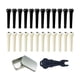 thumbnail image 3 of 24 Uds pasadores de puente de guitarra acústica, clavijas de guitarra, decorativas, herramienta extractora de puente con extractor de pasadores de, 3 of 9