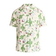 thumbnail image 5 of Peanuts Men's and Big Men's Spike Snoopy Desert Button Down Hawaiian Shirt, Sizes XS-5XL, 5 of 5