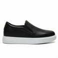 thumbnail image 2 of CMR CHAMARIPA Men's Height Increasing Loafers - Black Leather Slip-On Casual Shoes 7CM / 2.76 Inches, 2 of 9