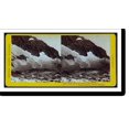 thumbnail image 2 of Historic Framed Print, Bluff and snow bank in Donner Pass. Western summit altitude 1092 feet, 17-7/8" x 21-7/8", 2 of 9