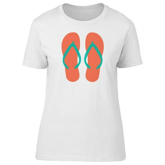 Cool Flip Flops, Summer T-Shirt Women -Image by Shutterstock, Female XX-Large
