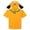 Pluto Gold Yellow, variant on Lilo & Stitch Little Boys' Cosplay Short Sleeve Hooded Tee Blue