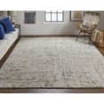 thumbnail image 2 of Feizy Wyman Transitional Abstract, Ivory/Gray, 8'6" x 11'6" Area Rug Stain Water Resistant Pet & Kid Friendly Casual Distressed Design Carpet for Living Dining Bed Room, 2 of 8