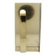 thumbnail image 3 of Soporte de Papel Higiénico Sincero Acero Inoxidable con Estante de Almacenamiento Dorado, 3 of 10