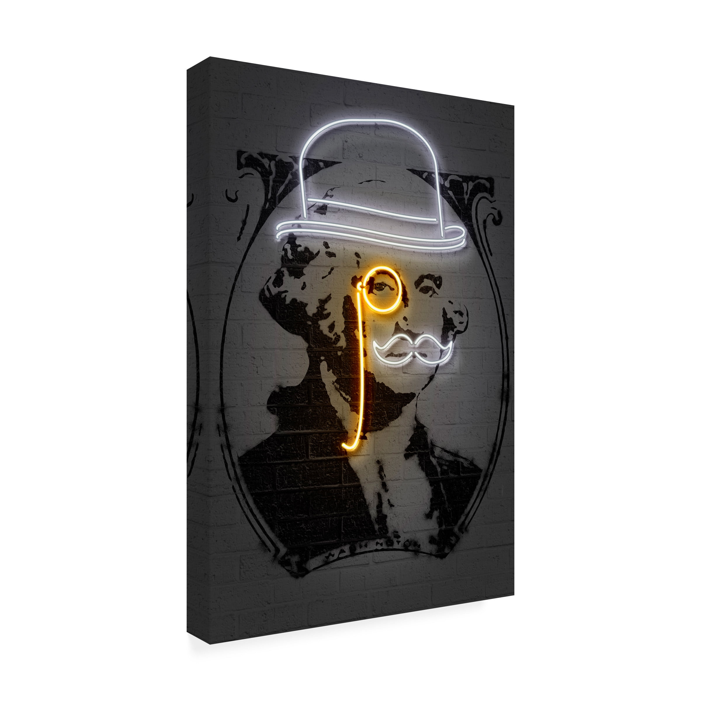 Trademark Fine Art 'Washington' Canvas Art by Octavian Mielu