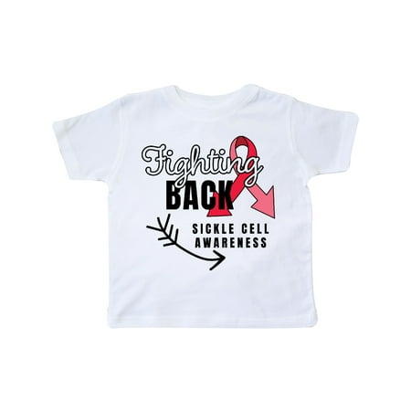 

Inktastic Sickle Cell Awareness Fighting Back Gift Toddler Boy or Toddler Girl T-Shirt
