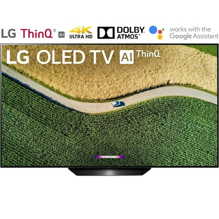 LG OLED65B9PUA B9 65" 4K HDR Smart OLED TV w/ AI ThinQ (2019 Model) - (Renewed)