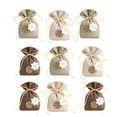thumbnail image 2 of 9Pcs Drawstring Sachet Bags Empty Hanging Fragrance Bags Car Pendants, 2 of 4
