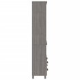 thumbnail image 2 of vidaXL Highboard HAMAR Solid Wood Pine Light Grey, 2 of 5