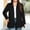 Black, variant on Sevevn Women's Open Front Long Sleeve Lightweight Loose Cardigan with Pockets Navy XL