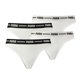 thumbnail image 1 of PUMA Tanga Femenina - Icono, Algodón suave Modal Stretch, Paquete de 4 Blanco L (Large), 1 of 3