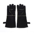 thumbnail image 1 of Guantes térmicos ambidiestros de cuero de vaca, protección ignífuga para estufas de leña para soldadores profesionales, entusiastas de las barbacoas, usuarios de hornos, cuidadores de chimeneas,, 1 of 8