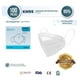 thumbnail image 3 of Cubrebocas KN95 Sanwo Blanco certificado ajuste nasal 100 piezas desechables COFEPRIS Sanwo KN95 Sanwo Blanco, 3 of 6