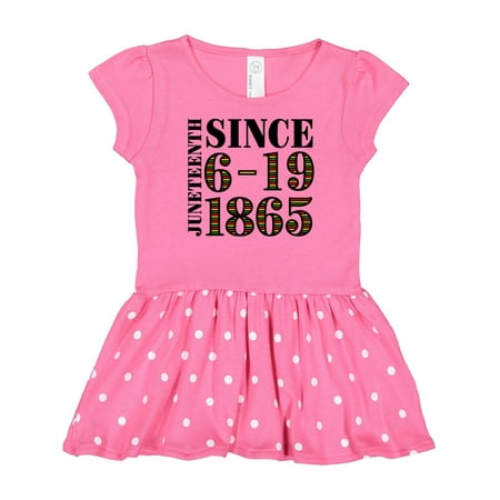 

Inktastic Juneteenth Since 6-19-1865 Gift Baby Girl Dress