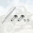 thumbnail image 6 of 2pcs M8 110mm Adjustable Steering Tie Rod Ball Joint for 49cc Electric ATV Go Kart Steering Column Steering Suspension, 6 of 6