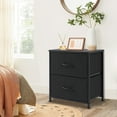 thumbnail image 6 of edx Nightstand, Versatile Nightstand with 2 Drawers - Ideal for Bedroom, Living Room, Closet, Entryway, Black, 6 of 9