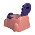 thumbnail image 4 of Baño Entrenador Bacinica The Baby Shop  diseño de dinosaurio con tapa Rosa, 4 of 6