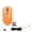 Orange, variant on Nieyigj T68 Lightweight Ergonomic Gaming Mouse with 3 Modes 2.4G/BT/Wired Connectivity, 500mAh Rechargeable Battery, 6 Adjustable Speeds for Work and Play, White (4.69 inches / 11.9 cm)