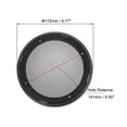 thumbnail image 2 of Unique Bargains Speaker Grill Cover 6 Inch 172mm Mesh Decorative Circle Subwoofer Protector Black, 2 of 6