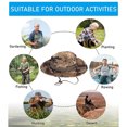 thumbnail image 5 of Kiplyki Outddor Sun Hat Bucket Hat Unisex Summer Bush Fishing Hiking Round Camouflage Cap, 5 of 5