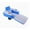 elongated, variant on Motorized Inflatable Pool Float for Adults, Dual 66W Motor Rechargeable with Backrest & Cup Holder, Portable Electric Water Float for Pool Lake River Beach Summer
