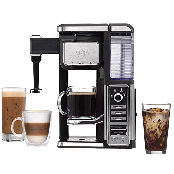 Ninja Single Serve Coffee Bar System With Tumbler Pod Free Single Serve System Cf110a Walmart Com Walmart Com