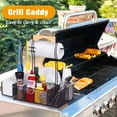 thumbnail image 4 of URBAN DECO  Grill Caddy and BBQ Caddy with Paper Towel Holder, Picnic Condiment Utensil Caddy for Outdoor Camping,  Ideal Storage Organizer for Barbecue Accessories Griddle Grilling Tool, 4 of 6