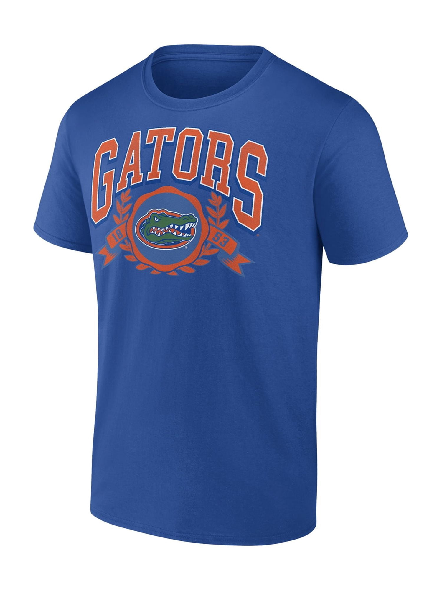 NCAA Florida Gators Men's Cotton Blue Short Sleeve T-Shirt