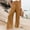 Brown, variant on Linen Full-Length Wide Leg Loose Fit High Waisted Beach Cargo Pants for Women Green Leisure Sand Weekend Palazzo Casual Trendy Trouses With Pockets L