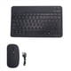 thumbnail image 1 of Teclado y Mouse Inalámbricos de 10 Pulgadas, Kit Combinado de Teclado y Mouse Bluetooth Recargable con Retroiluminación RGB, Negro, 1 of 5