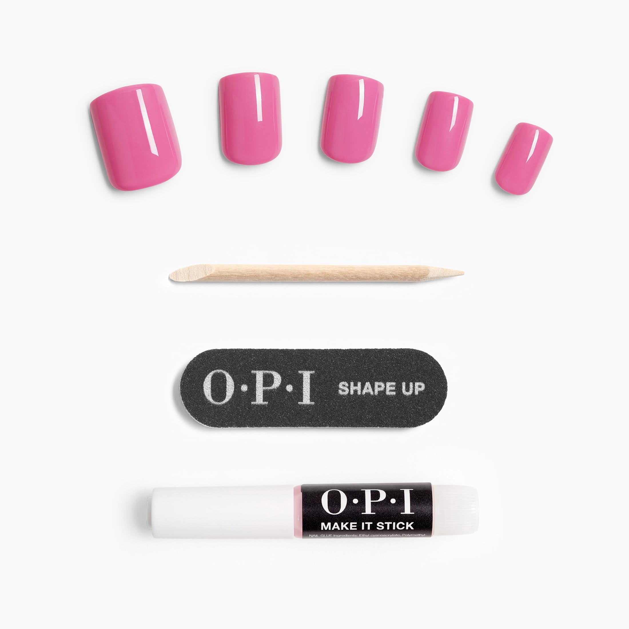 OPI On Point Instant Press On Nails, Lucky Lucky Lavender, False Nails, 24 Pieces